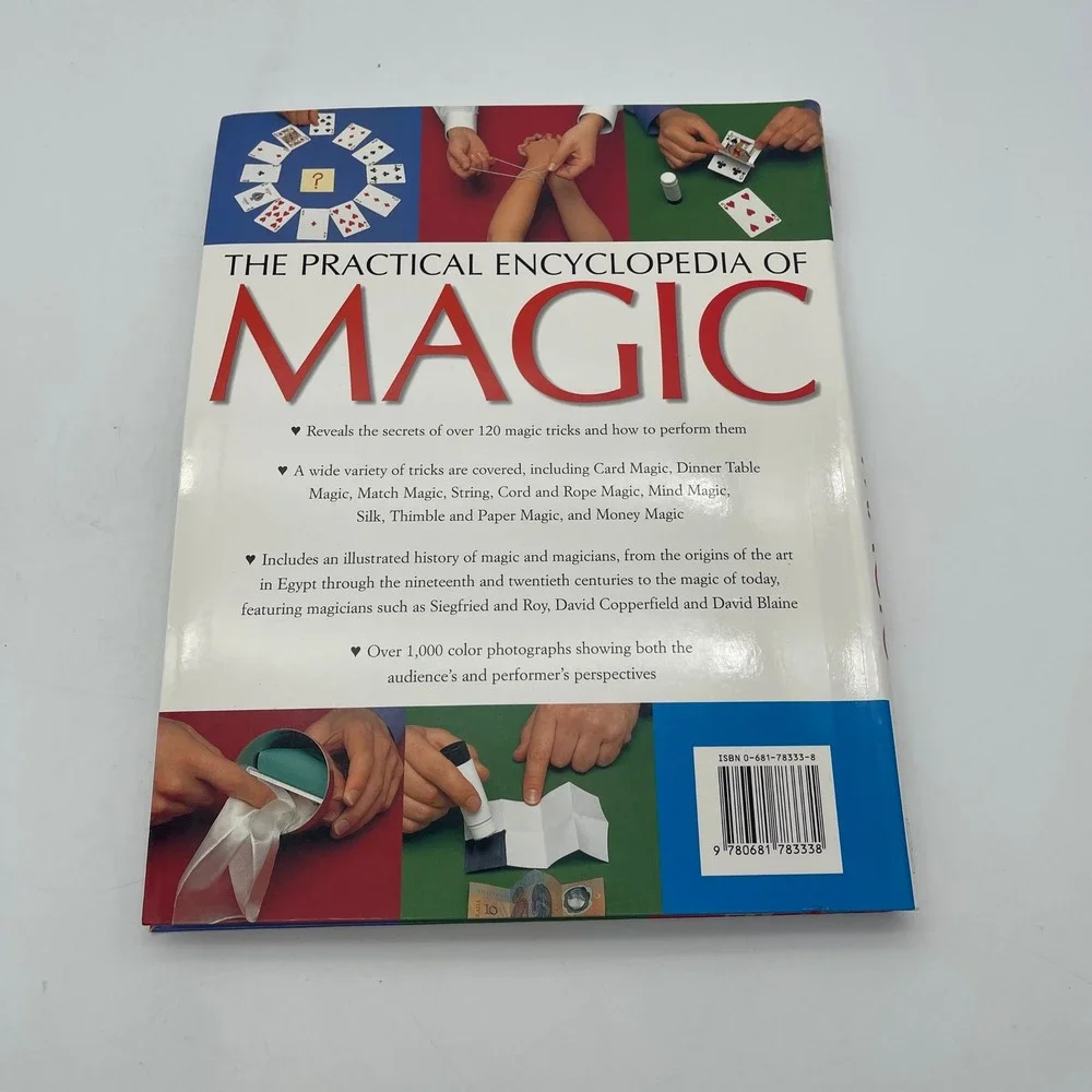 The Practical Encyclopedia of Magic Nicholas Einhorn Hardcover 120 Tricks 2005
